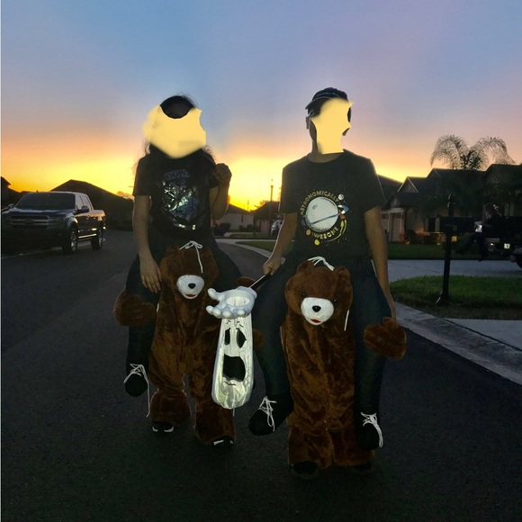 Adult Bear Ride-Along Costume - Picture 6 of 7